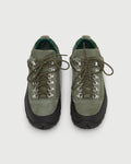 Gabriel Sneaker in Olive Suede