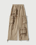 Corduroy Modular Pocket Cargo Pant in Khaki