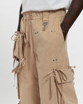 Corduroy Modular Pocket Cargo Pant in Khaki