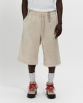 Sherpa Fleece Wide Leg Short in Cream