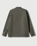 Cotton Ripstop Pullover Cargo Shirt in Sage