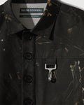 Cotton Ripstop Pullover Cargo Shirt in Camo
