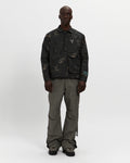 Cotton Ripstop Pullover Cargo Shirt in Camo