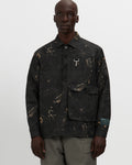 Cotton Ripstop Pullover Cargo Shirt in Camo