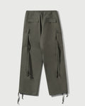 Cotton Ripstop Wide Leg Cargo Pant in Sage
