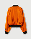 RCI Reserve: Bomber Jacket in Orange Nylon Twill