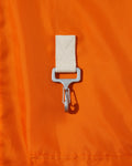 RCI Reserve: Bomber Jacket in Orange Nylon Twill