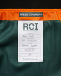 RCI Reserve: Bomber Jacket in Orange Nylon Twill