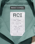 RCI Reserve: Cargo Jacket in Green Cotton Canvas