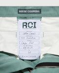 RCI Reserve: Cargo Pant in Green Cotton Canvas