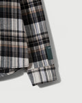 RCI Reserve: Cargo Shirt in Black Plaid Cotton Flannel