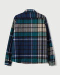 RCI Reserve: Cargo Shirt in Navy Park Plaid Cotton Flannel
