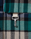 RCI Reserve: Cargo Shirt in Navy Park Plaid Cotton Flannel