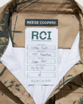 RCI Reserve: Cargo Shirt in Brush Camo Cotton Twill