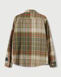 RCI Reserve: Cargo Shirt in Khaki Park Plaid Cotton Flannel