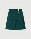 RCI Reserve: Cargo Short in Forest Deer Cotton Jacquard