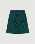 RCI Reserve: Cargo Short in Forest Deer Cotton Jacquard