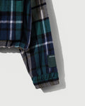 RCI Reserve: Hooded Jacket in Navy Park Plaid Cotton Flannel