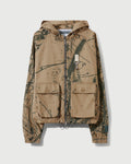 RCI Reserve: Hooded Jacket in Brush Camo Cotton Twill