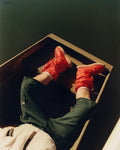 RCI x UGG Classic Mini in Mandarin Red