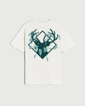Deer Diamond T-Shirt in Vintage White
