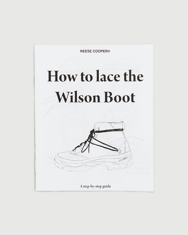 Wilson Boot in Vintage White Leather