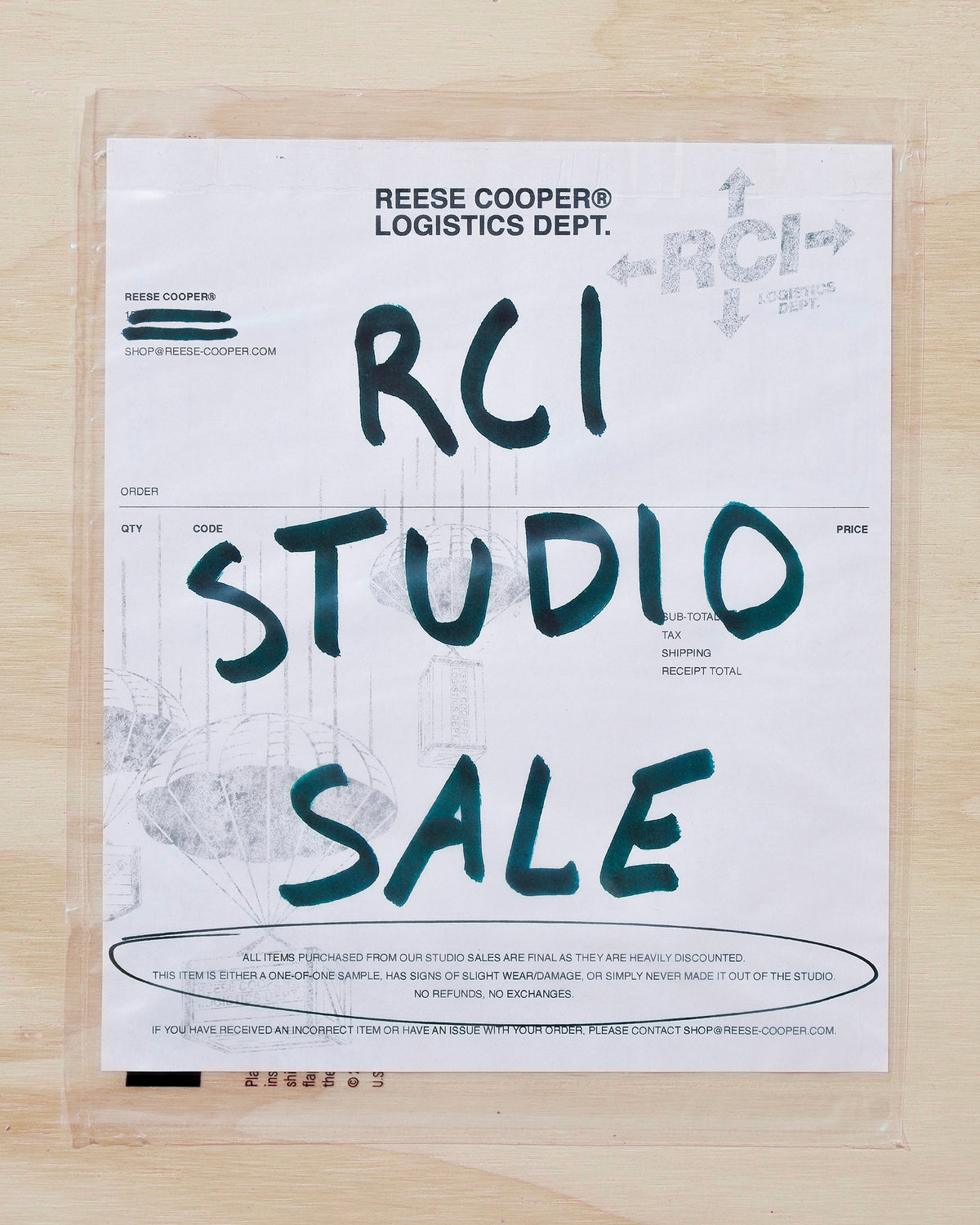RCI Studio Sale