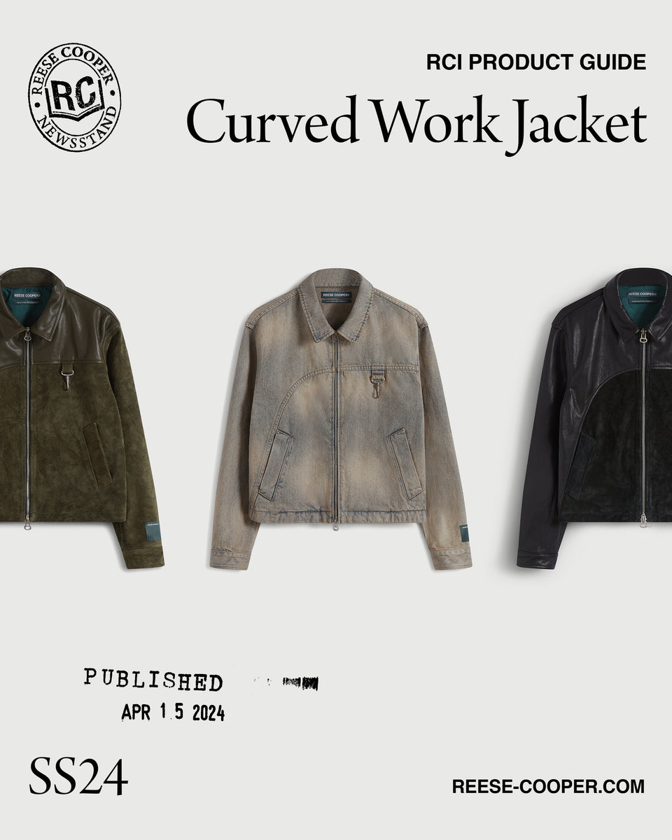 Product Guide: Curved Work Jacket – REESE COOPER®
