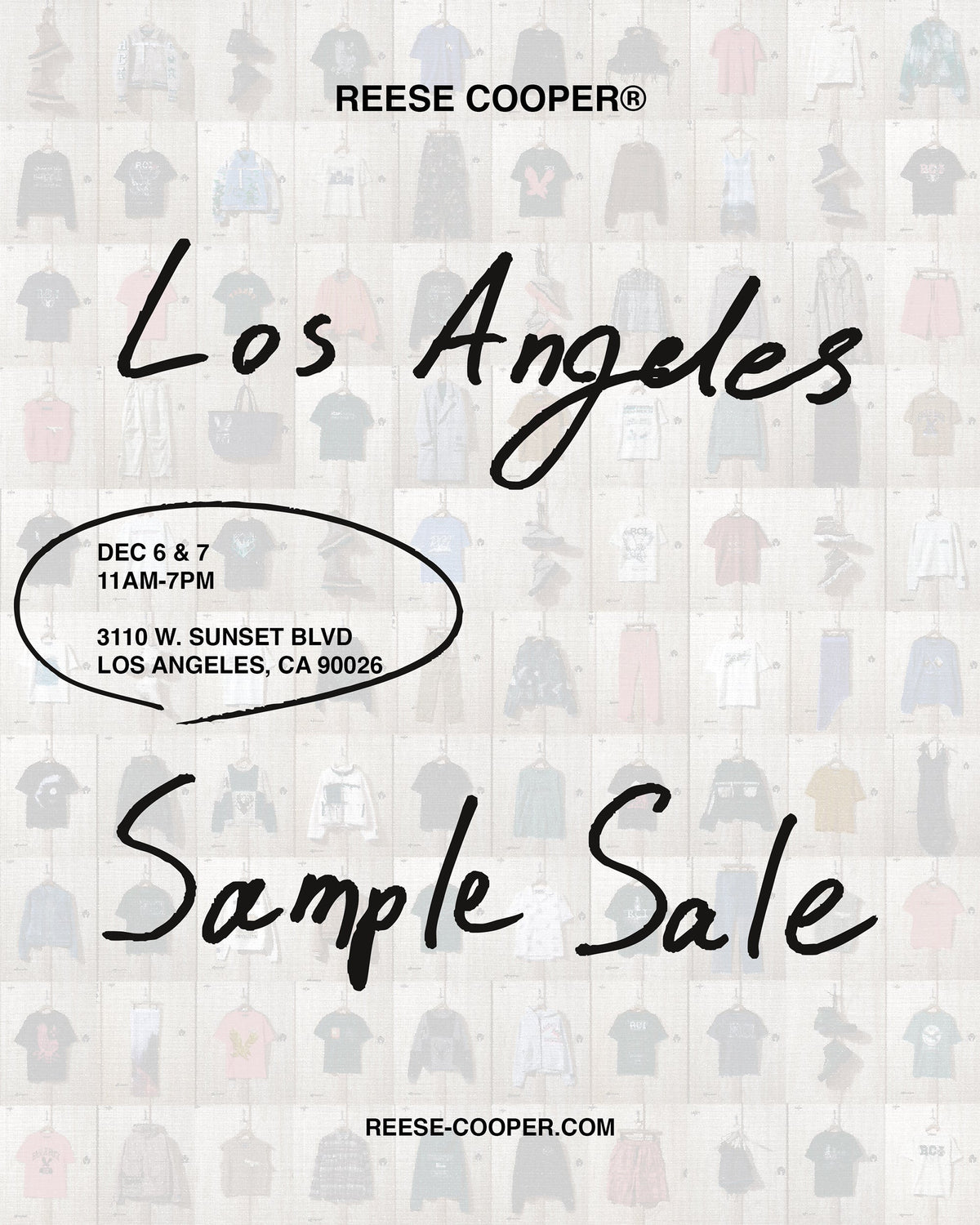 Los Angeles Sample Sale