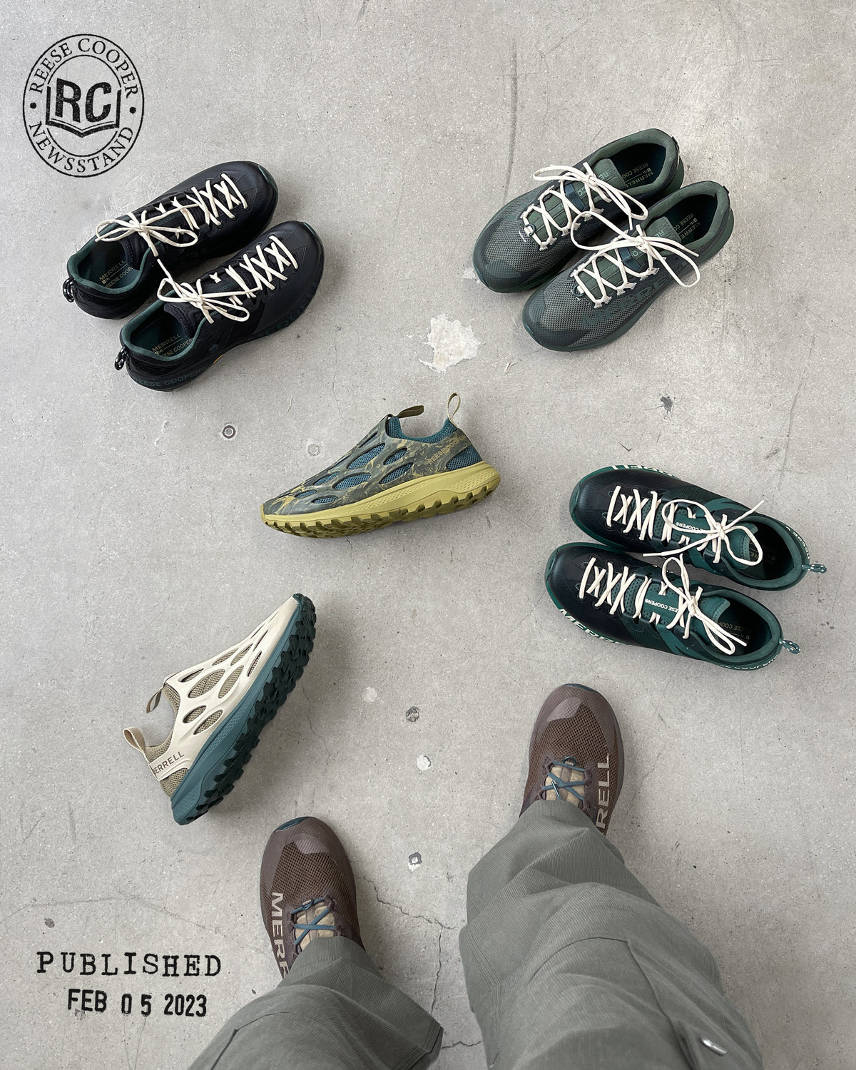 Upcoming Releases: RC x Merrell 1 TRL Collaboration
