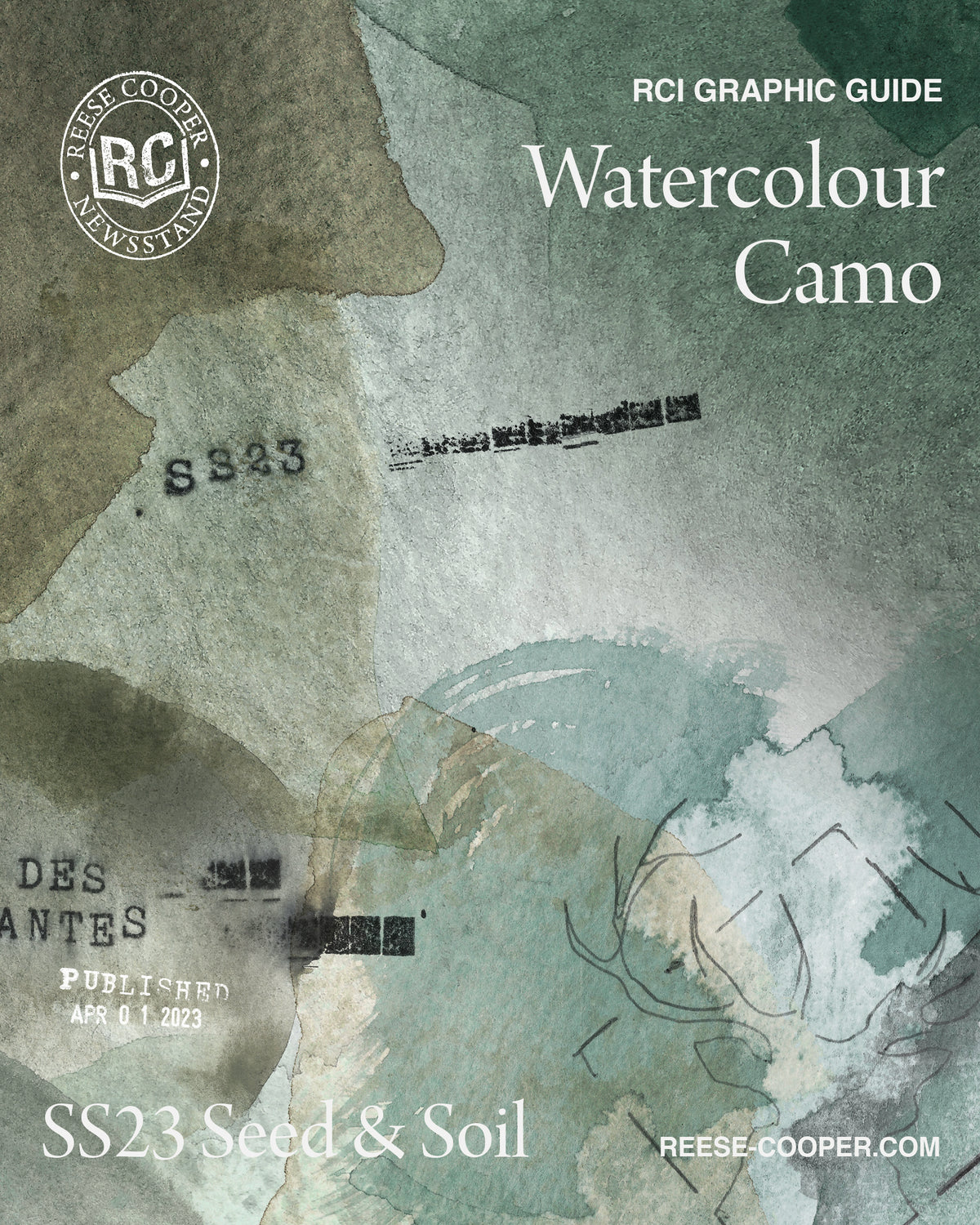 Graphic Guide: Watercolour Camo