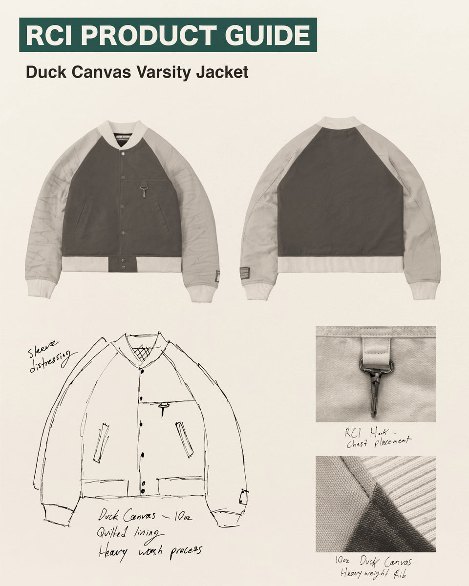 Duck Canvas Varsity Jacket