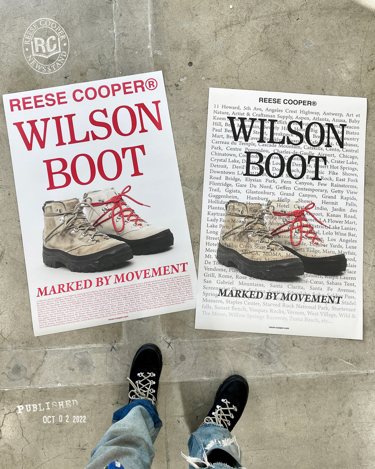 Wilson Boot: Marked by Movement