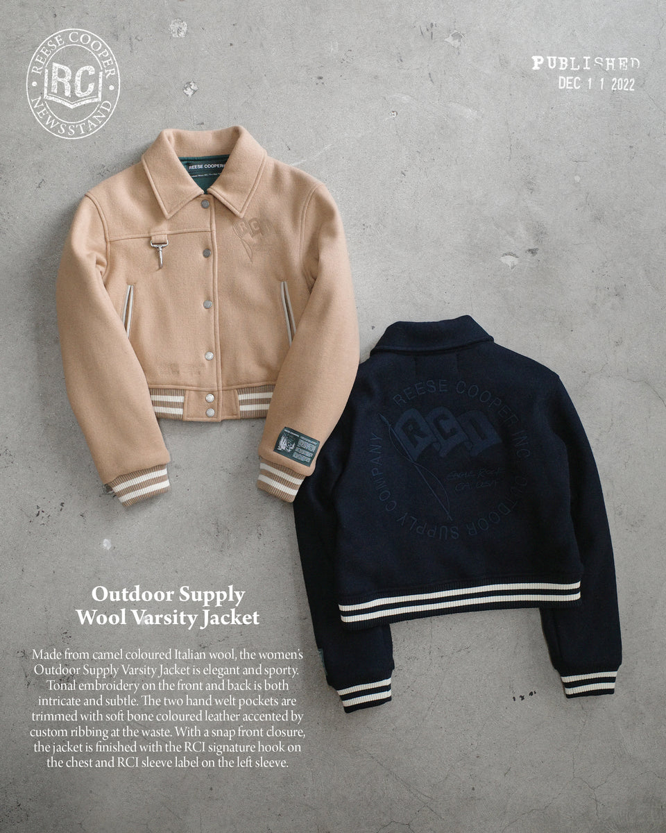 Product Guide: Outdoor Supply Varsity Jacket