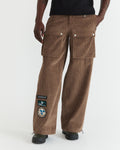 MEN - Corduroy Front Pocket Pant - Brown - 2