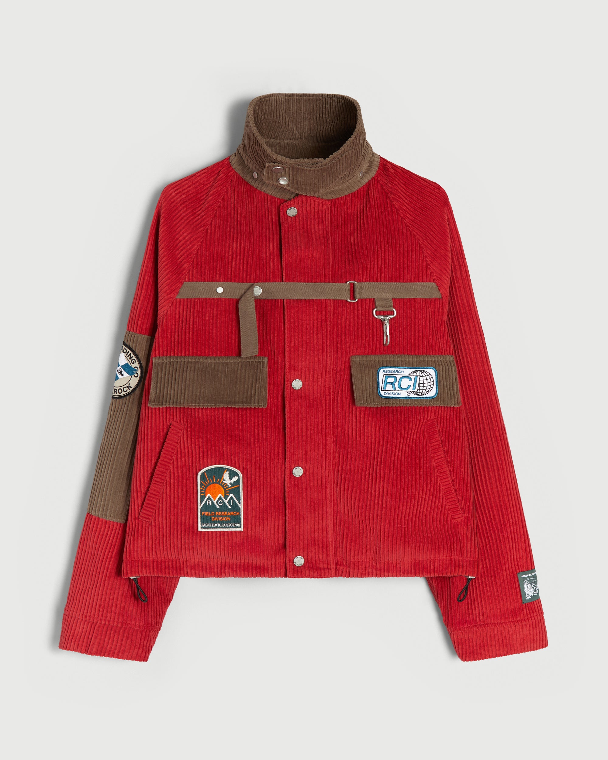 Corduroy Hunting Jacket in Red – REESE COOPER®