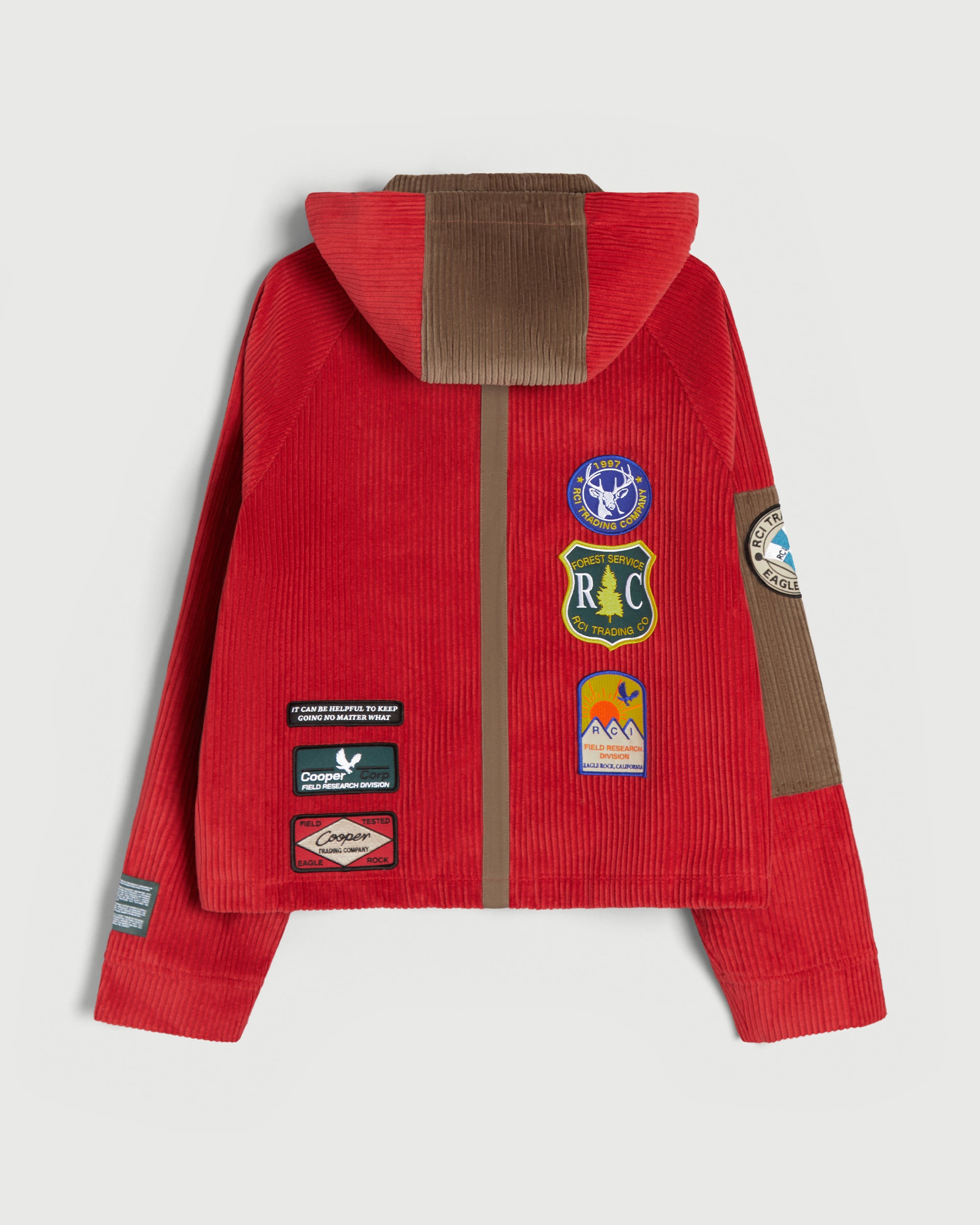 Corduroy Hunting Jacket in Red