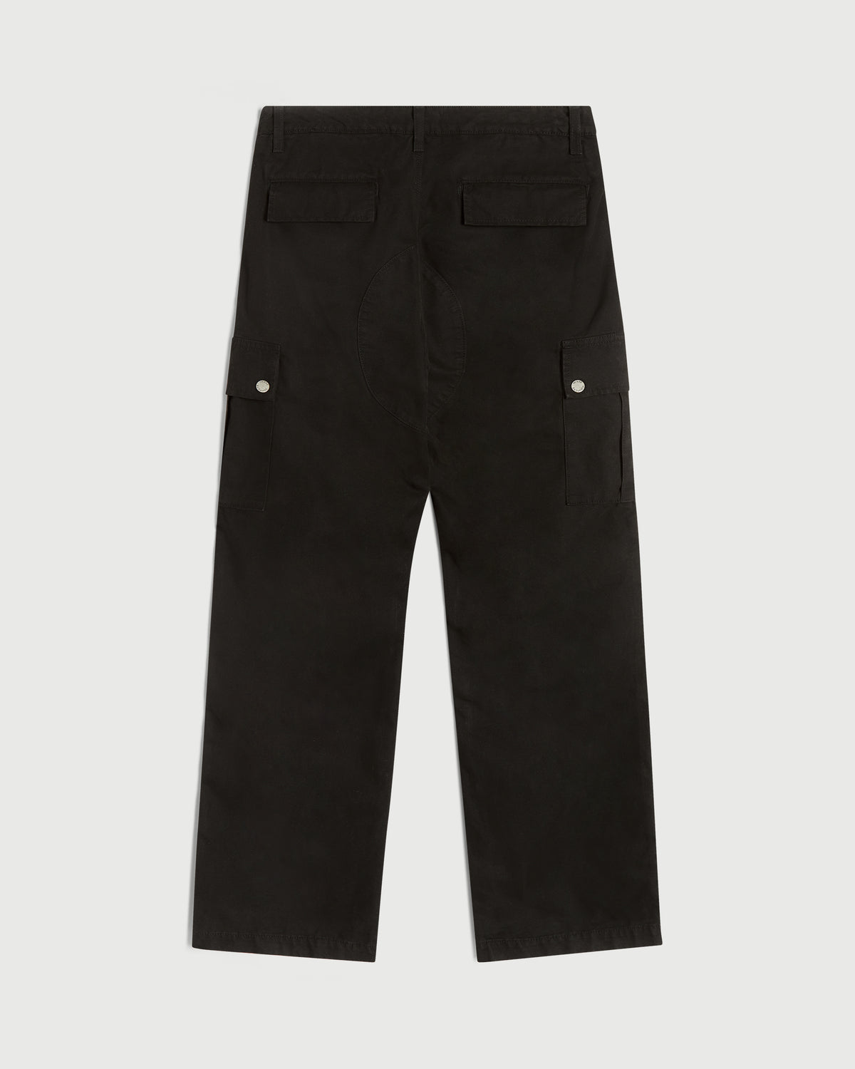 Garment Dyed Cargo Pant in Black