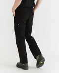 Men - Garment Dyed Cargo Pant - Black - 3