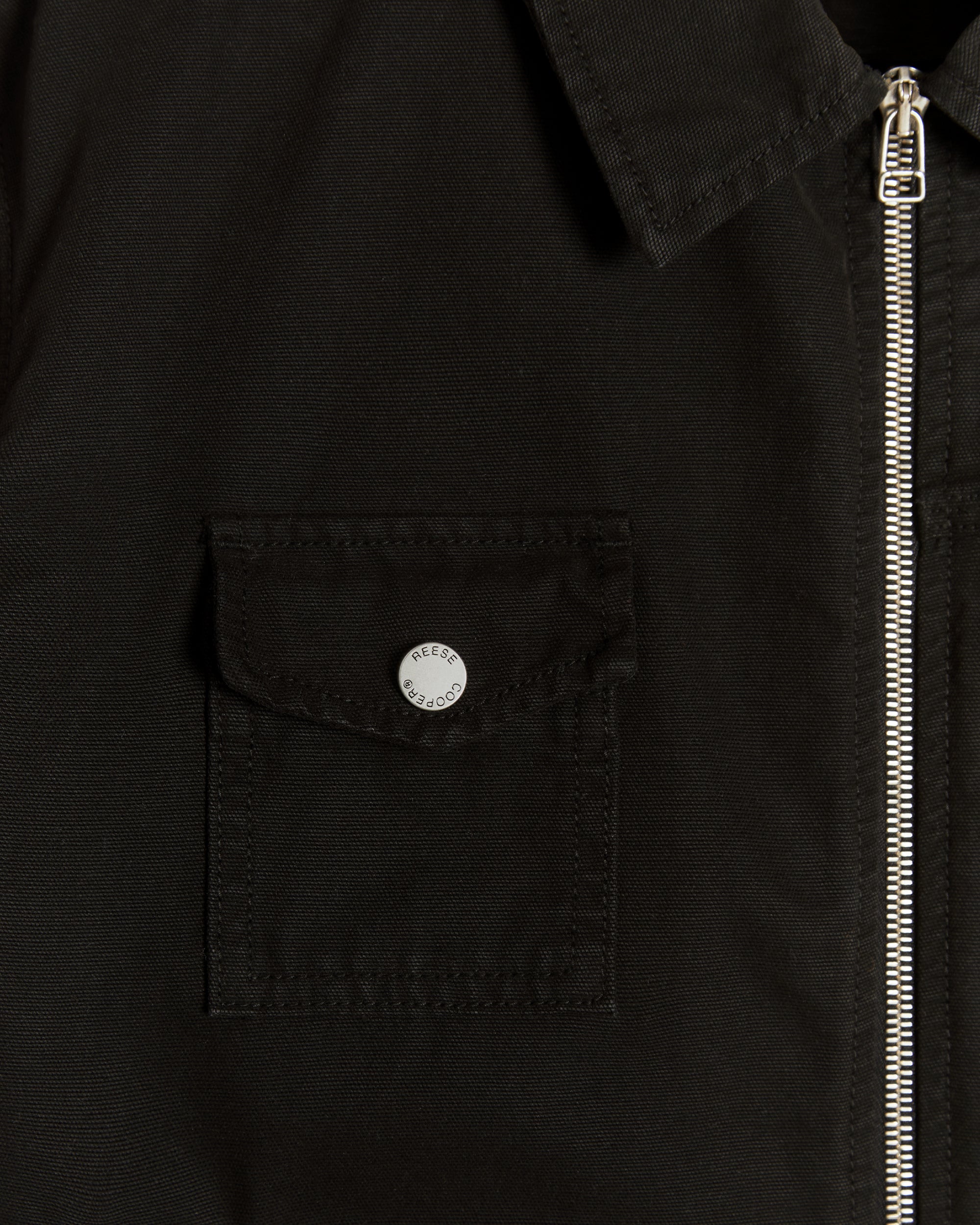 Research Division Garment Dyed Work Jacket in Black