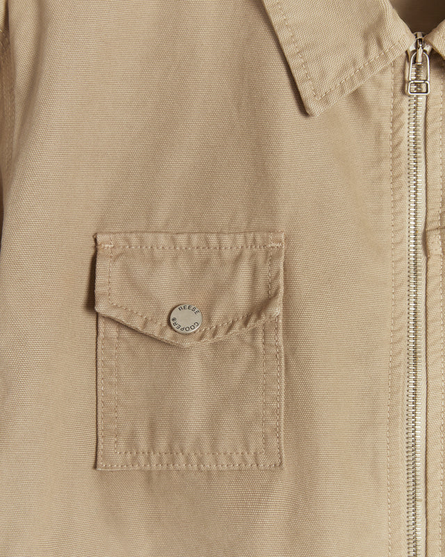 Research Division Garment Dyed Work Jacket in Khaki