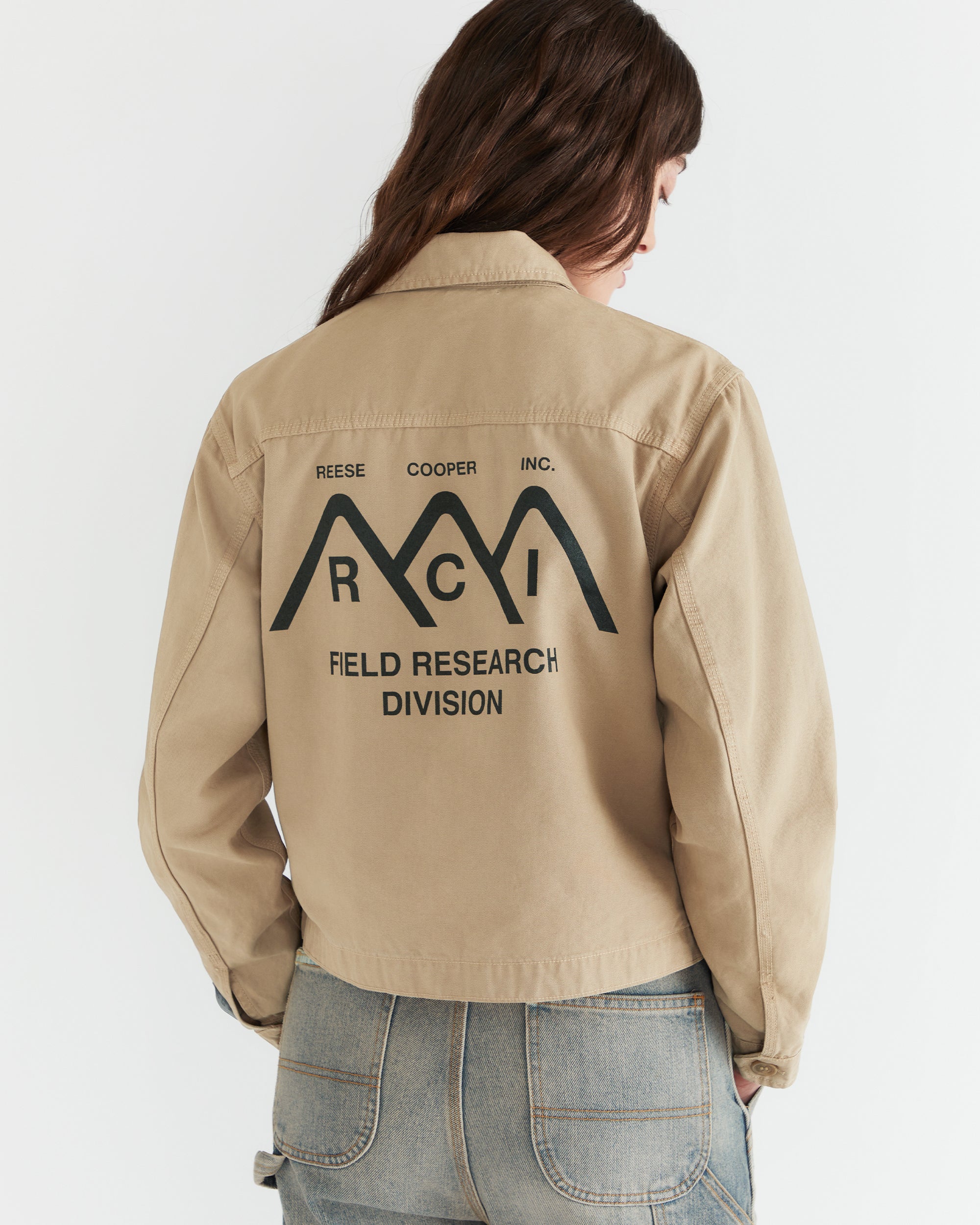 Women - Research Division Garment Dyed Work Jacket - Khaki - 3