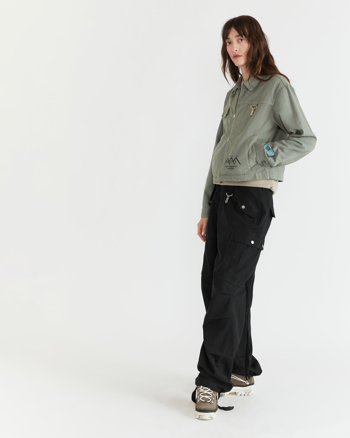 Women - Research Division Garment Dyed Work Jacket - Sage - 1