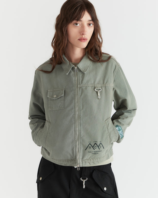 Women - Research Division Garment Dyed Work Jacket - Sage - 2