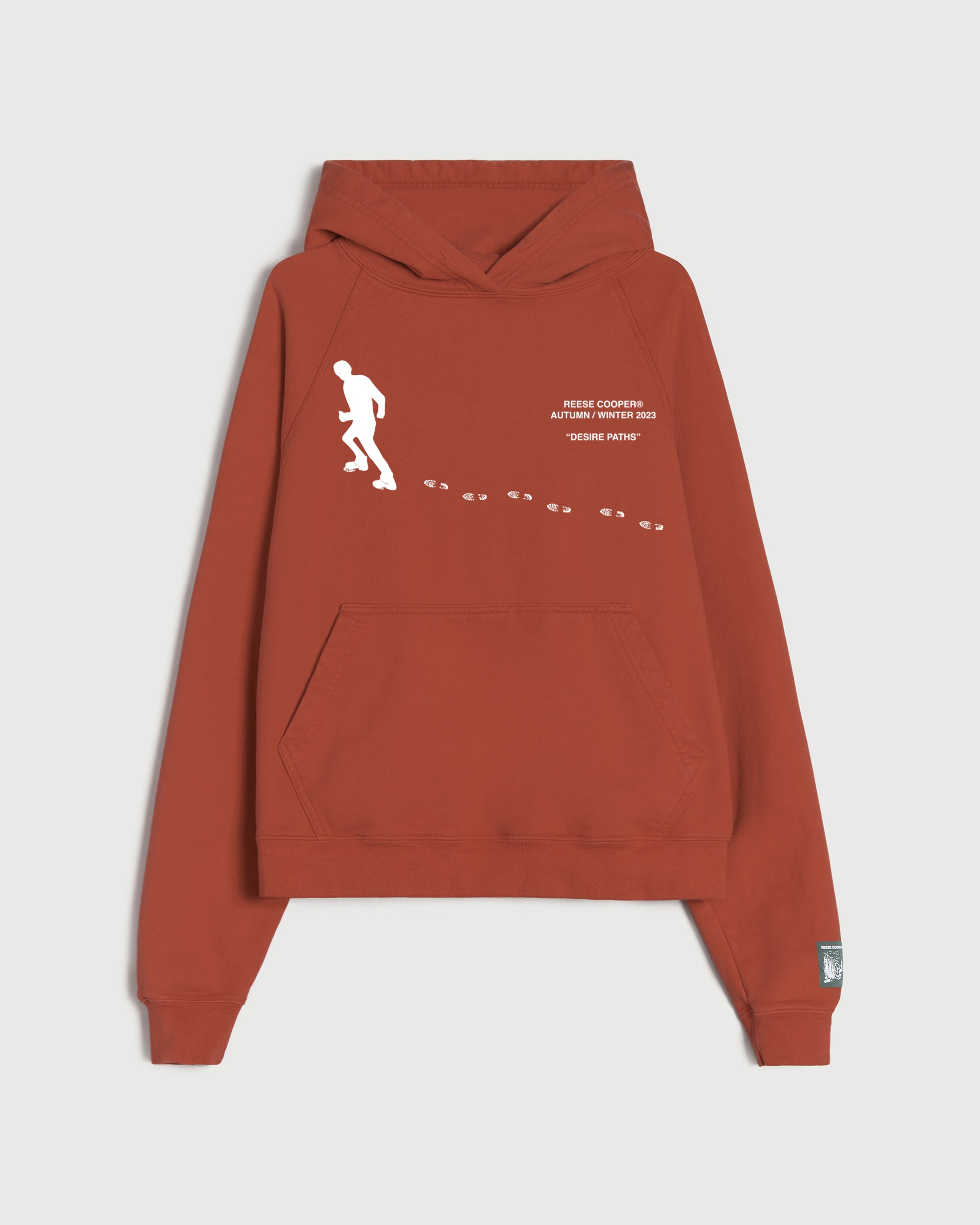 Desire Paths Hooded Sweatshirt in Burnt Orange – REESE COOPER®