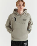 Men - Desire Paths Hooded Sweatshirt - Grey - 3