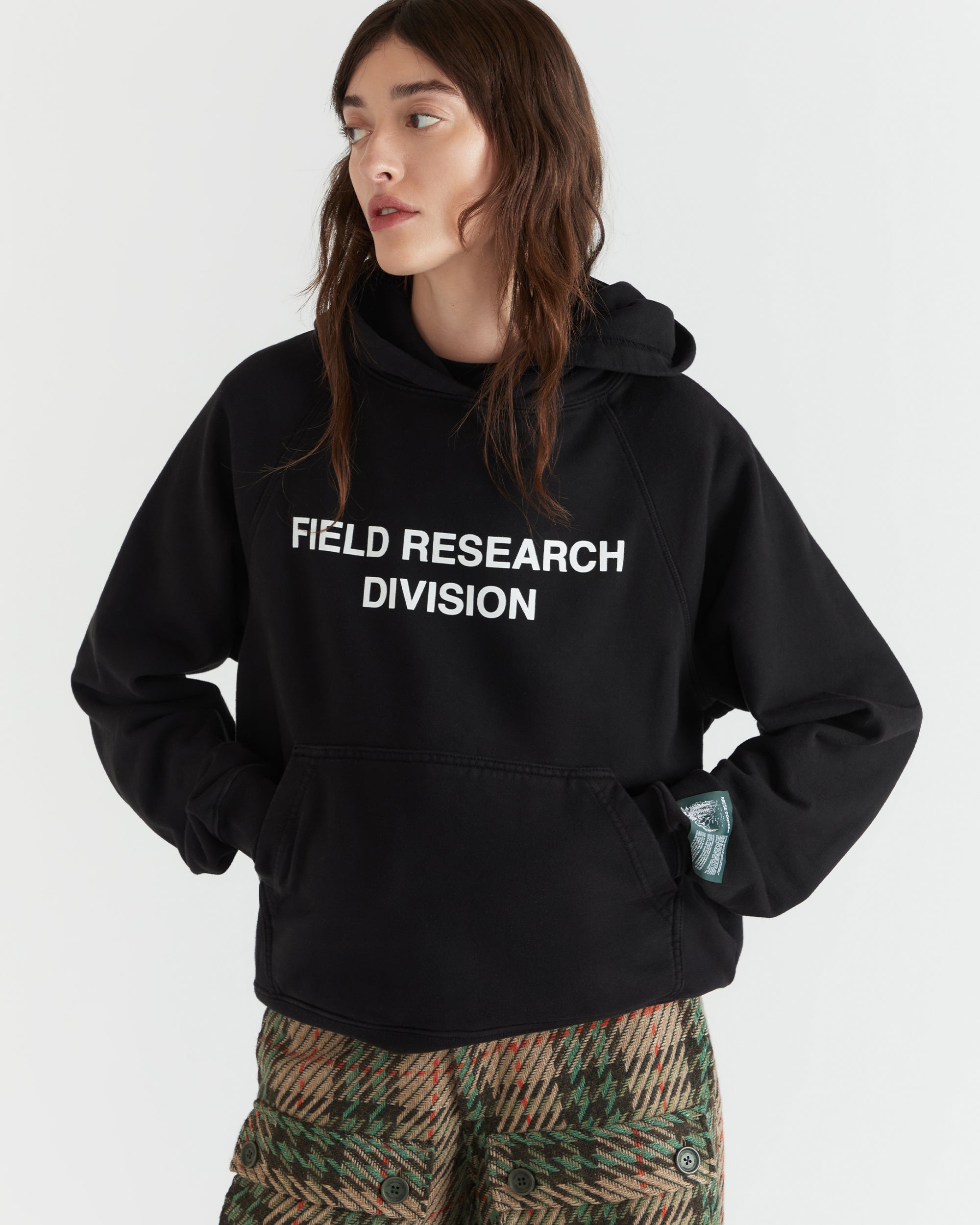 Women - Field Research Division Hooded Sweatshirt - Black - 2