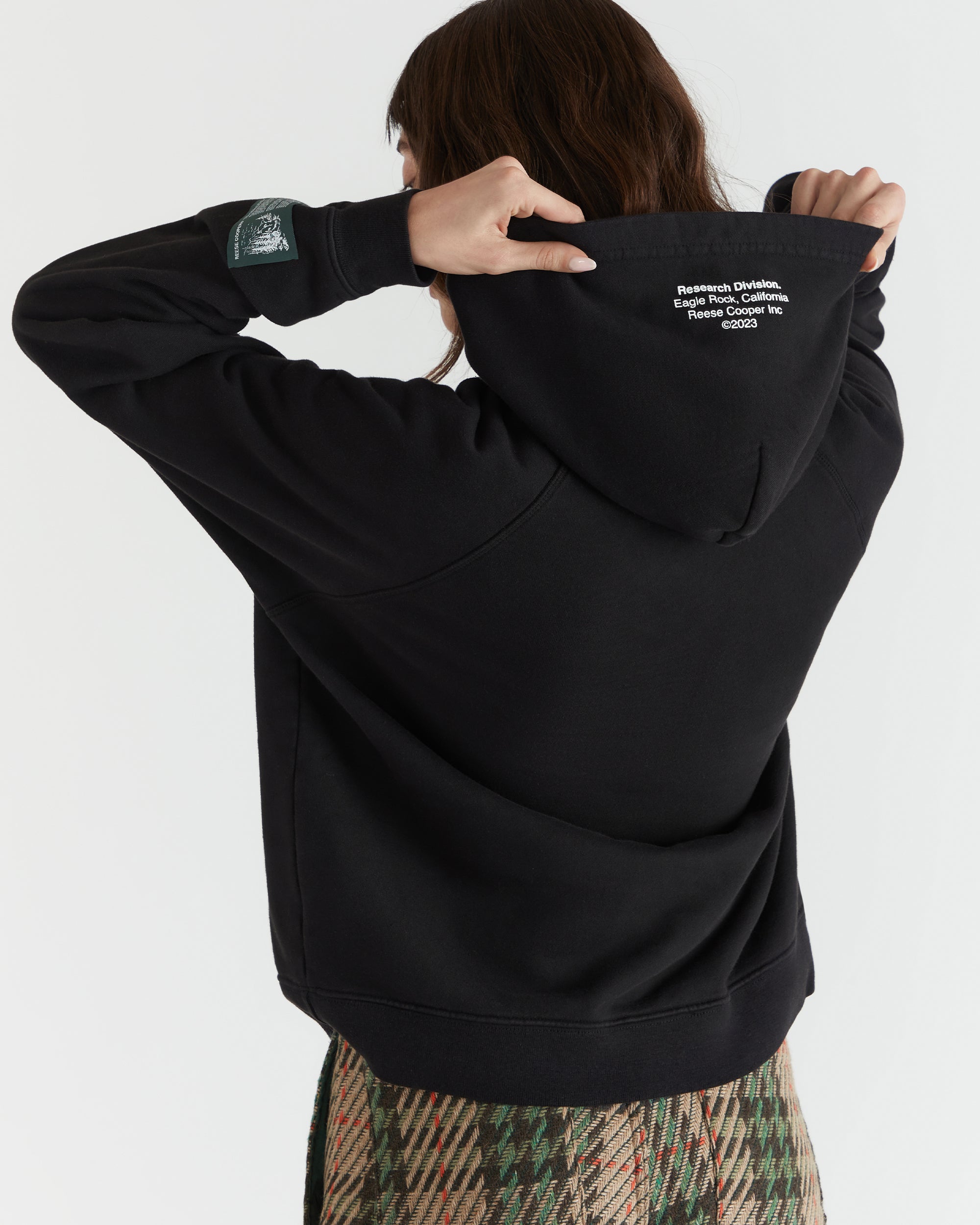 Women - Field Research Division Hooded Sweatshirt - Black - 3