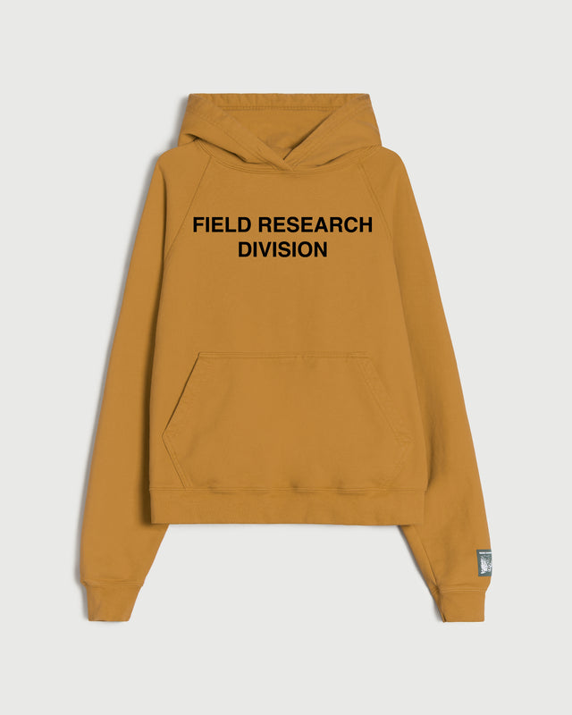 Field Research Division Hooded Sweatshirt in Yellow