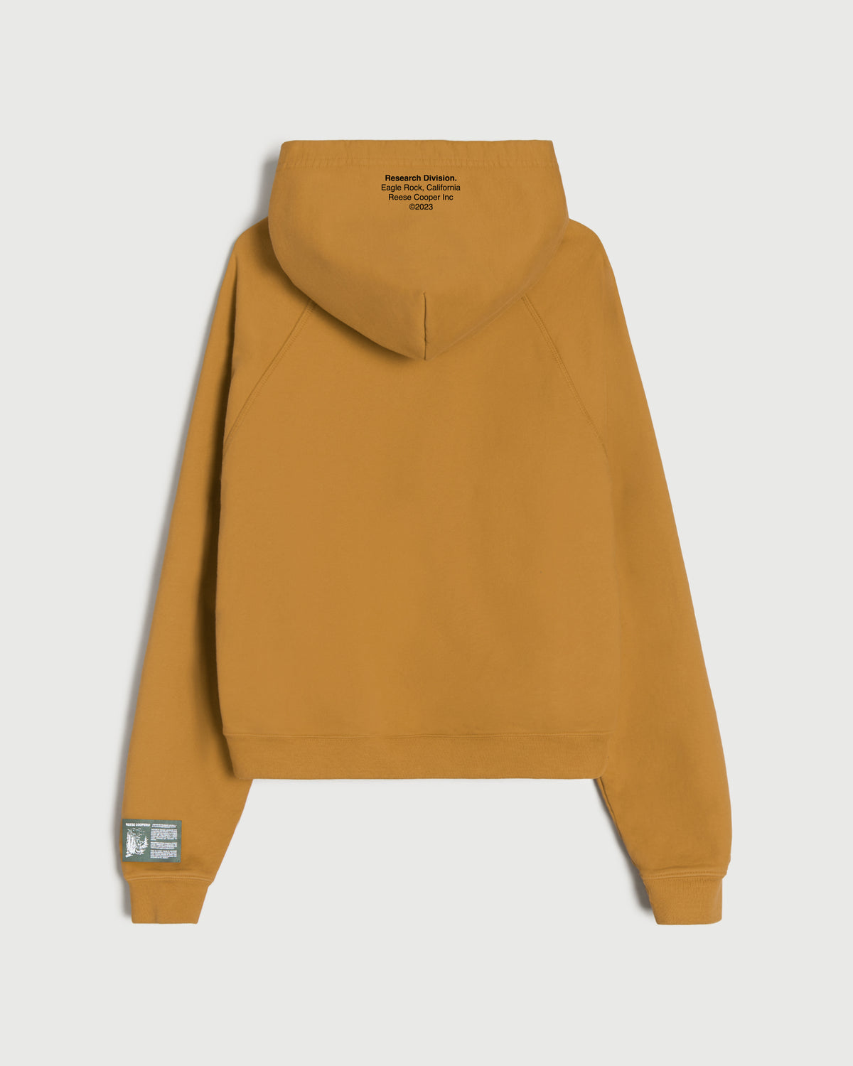 Field Research Division Hooded Sweatshirt in Yellow